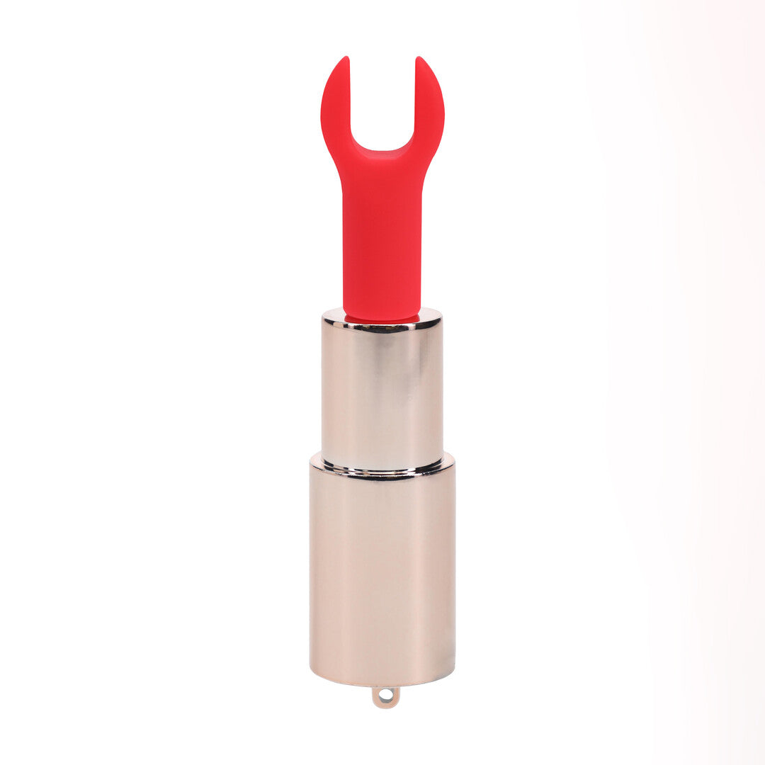 Candy - Lipstick Vibrator with 4 Attachments - Pink