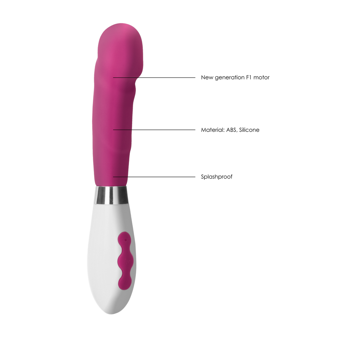 Asopus - Rechargeable Vibrator - Pink
