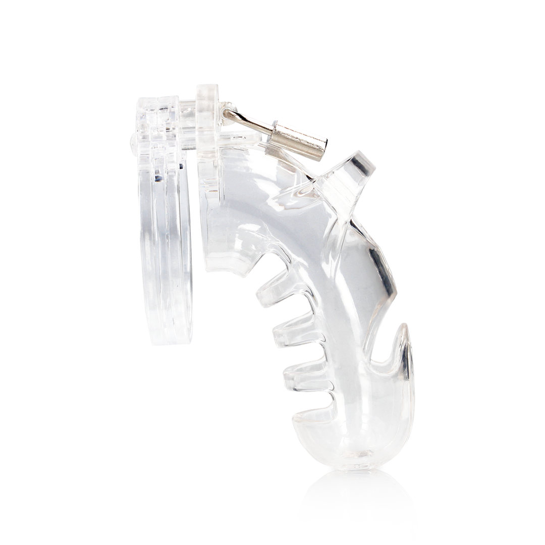 Modèle 26 - Cage de chasteté - 4.5'' / 11,5 cm - Transparent