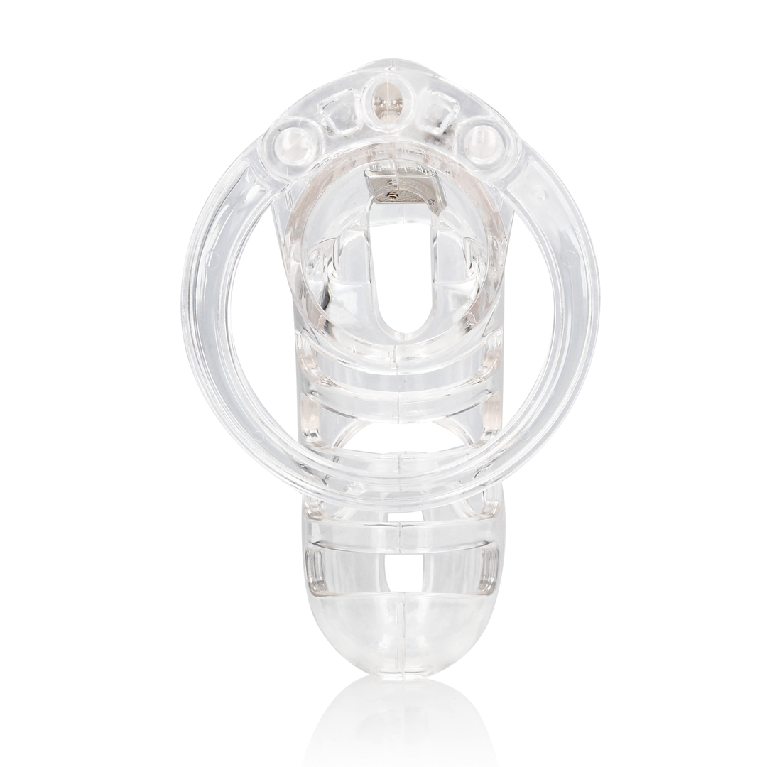 Modèle 26 - Cage de chasteté - 4.5'' / 11,5 cm - Transparent