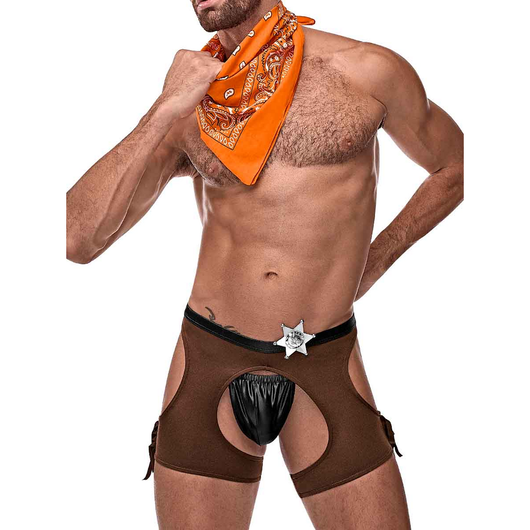 Déguisement de cow-boy têtu - XL