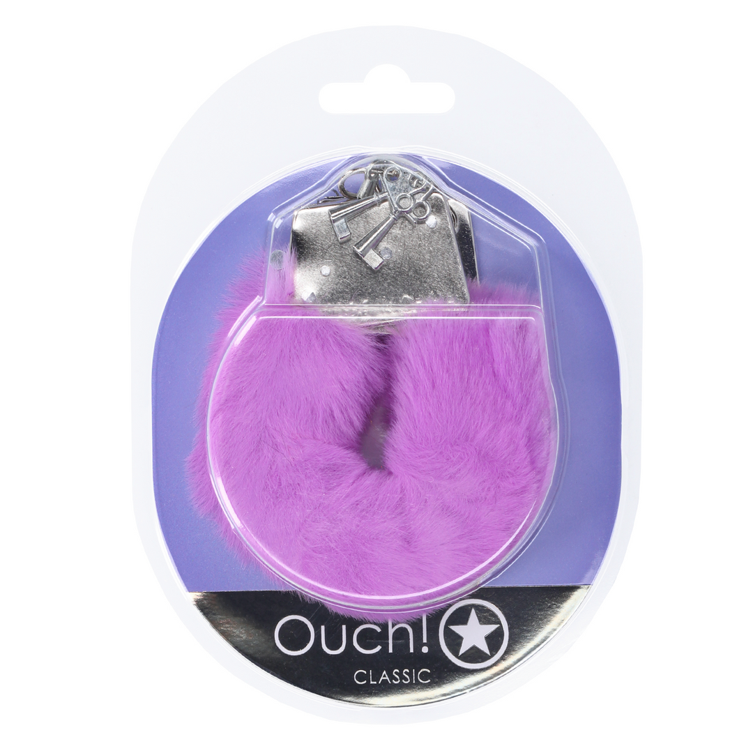 Menottes pelucheuses classiques - Violet