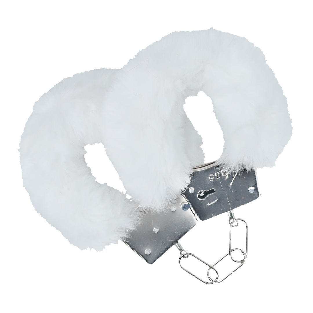 Menottes moelleuses classiques - Blanches