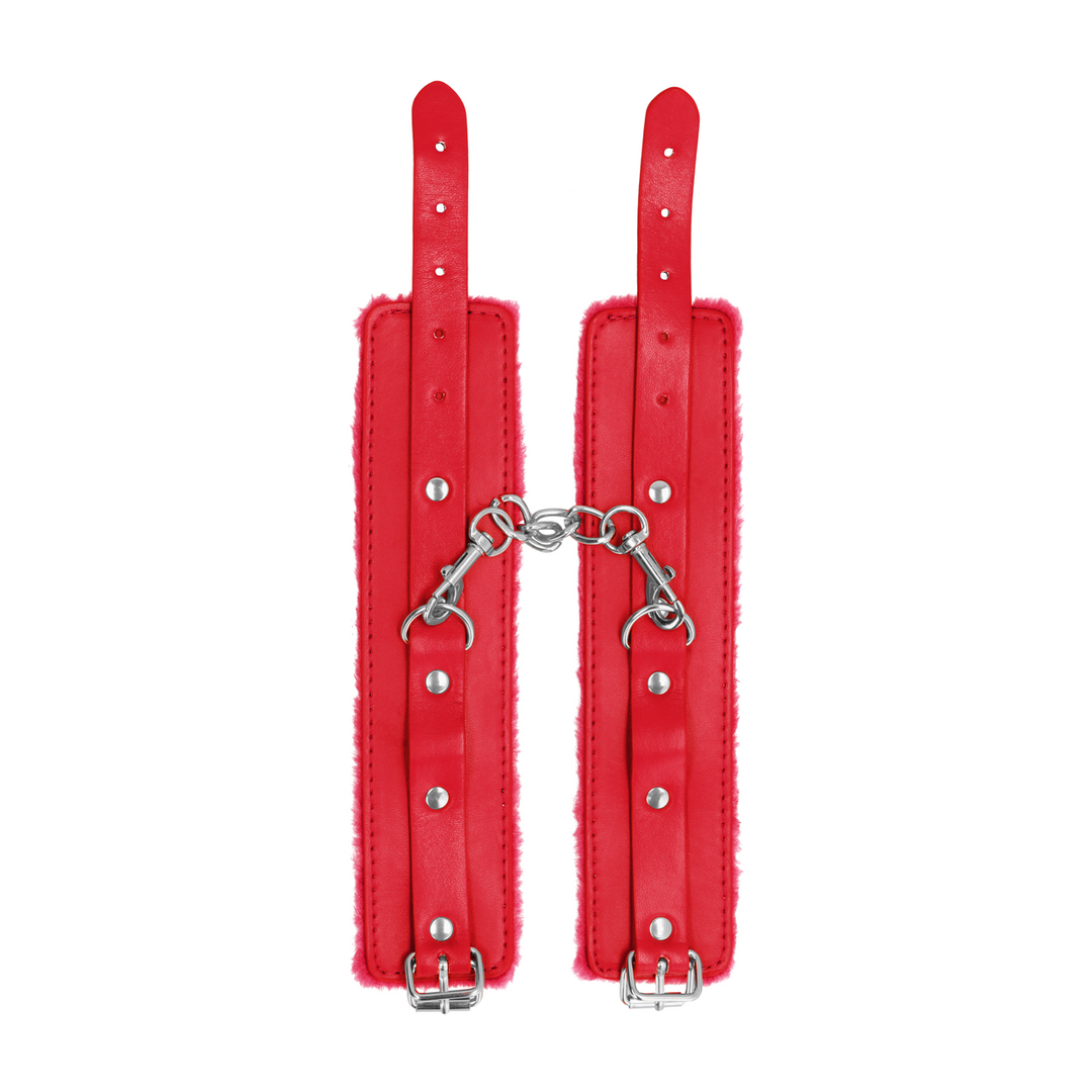 Manette in pelle di peluche