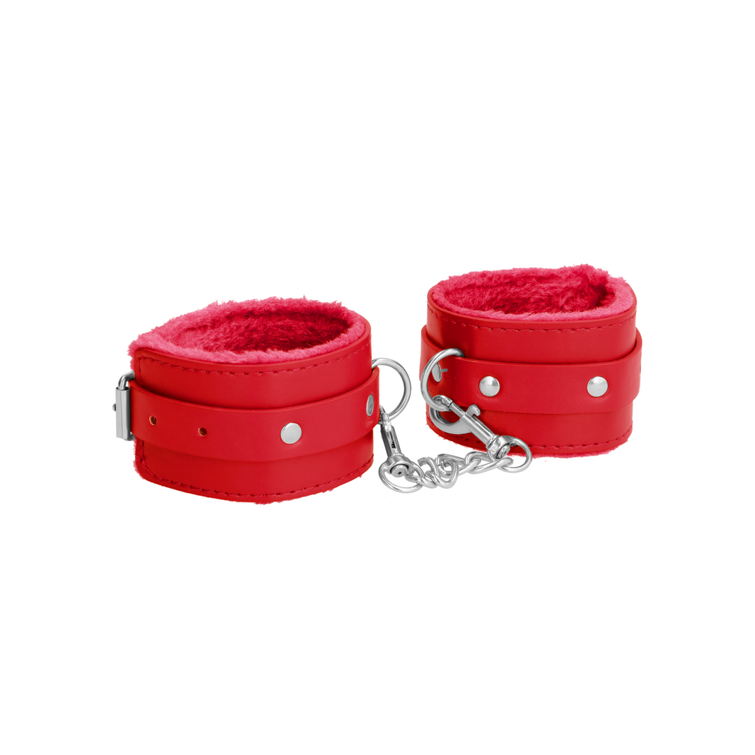 Manette in pelle di peluche