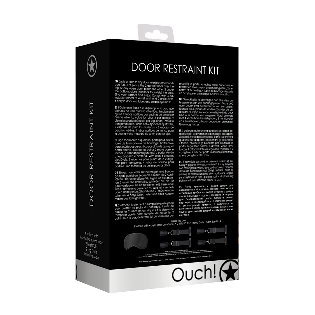 Kit de limitation d'ouverture de porte