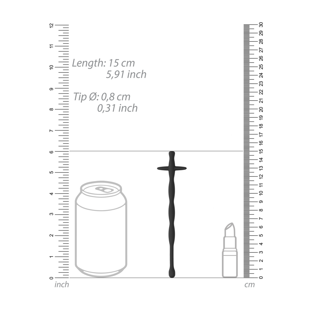 Pénis en silicone - 0.3 / 8 mm