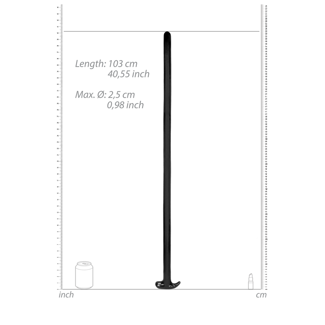 Pénis artificiel serpent pour anus - 39 / 100 cm