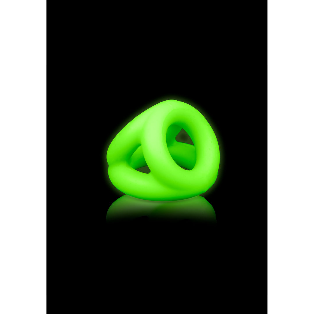 Anneau pénien et sangle testiculaire - Phosphorescent
