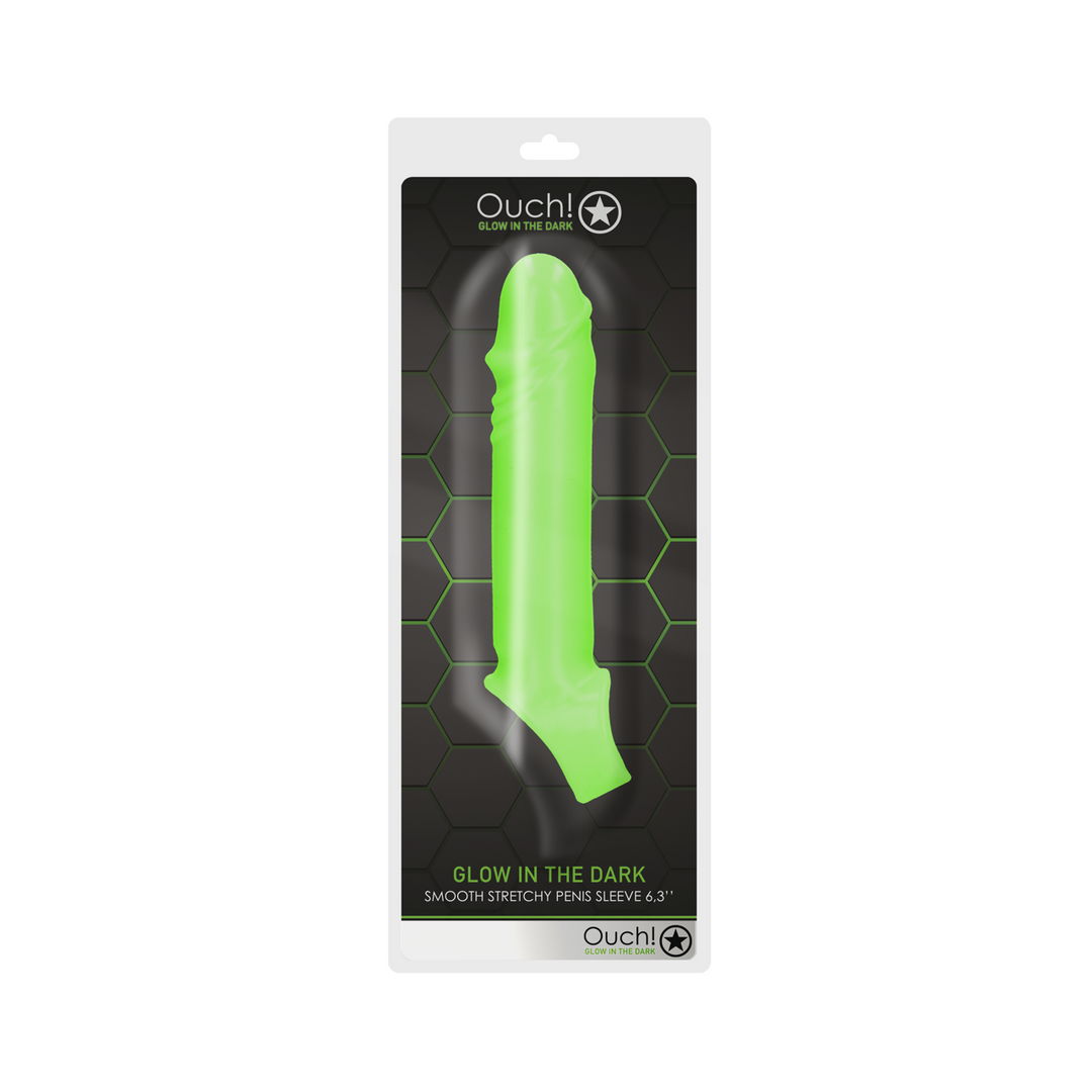 Gaine Pénienne Lisse et Extensible - Luminescente dans le Noir