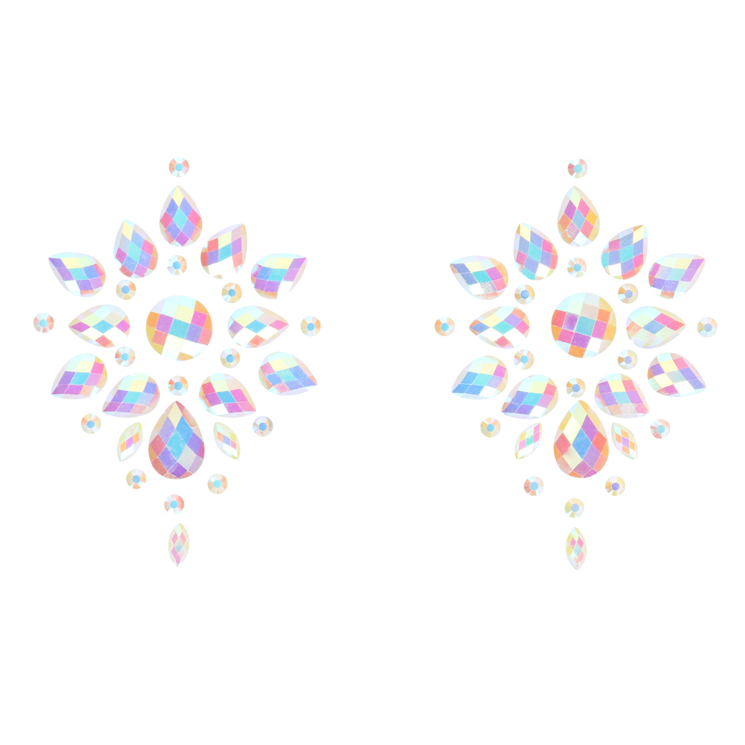 Bijoux de corps autocollants - Tétons