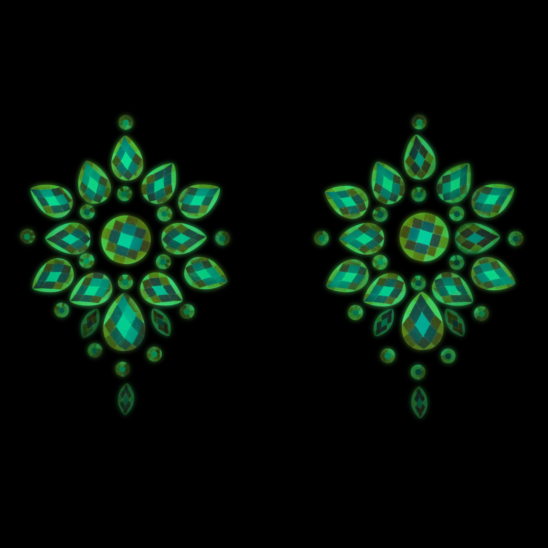 Bijoux de corps autocollants - Tétons