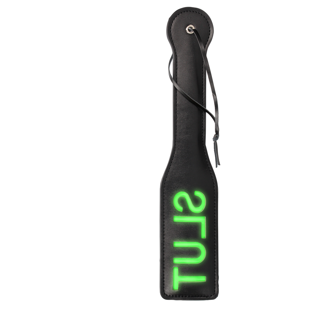Pagaie Salope - Brille dans le noir - Vert fluo