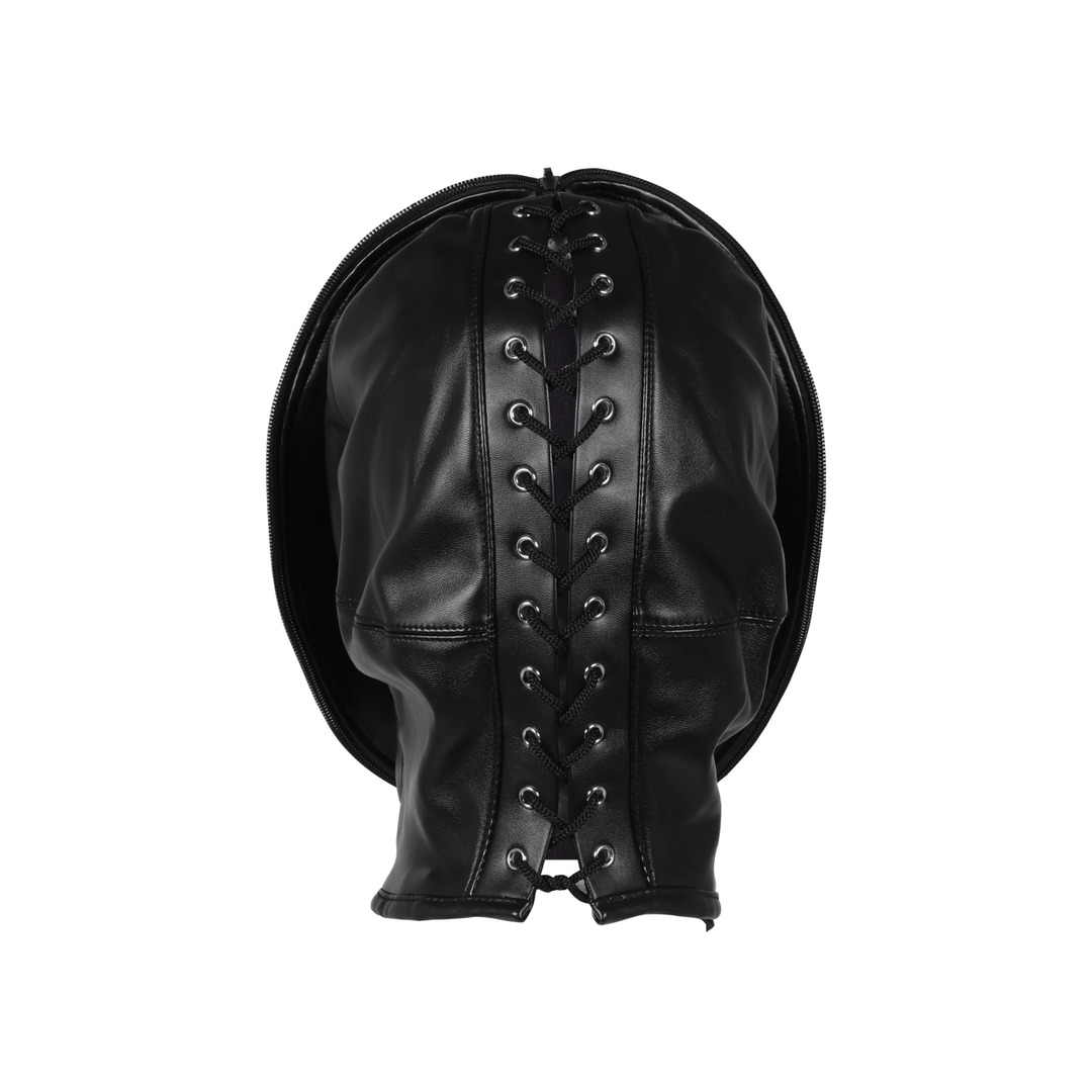 Masque Bondage Zippé - Noir