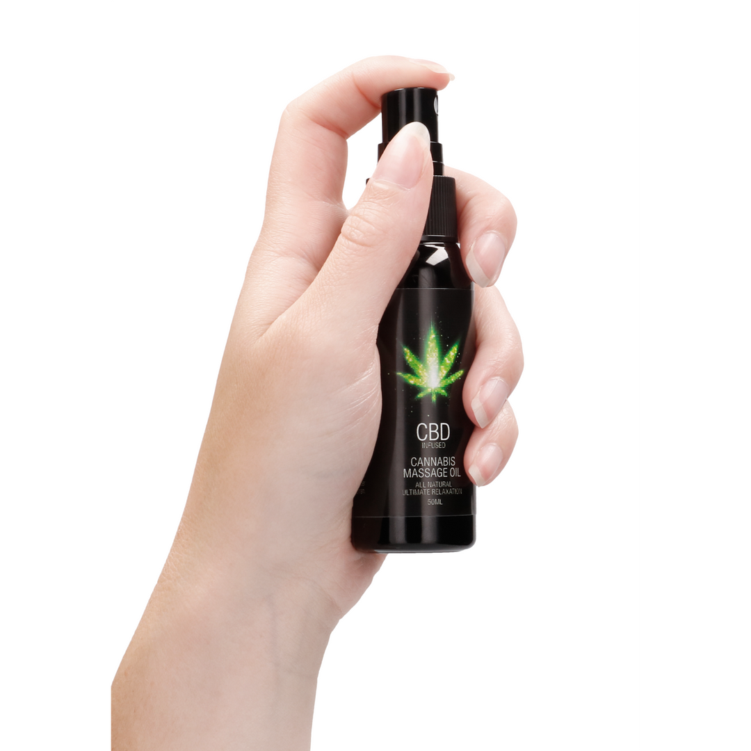 CBD Cannabis Massage Oil - 2 fl oz / 50 ml