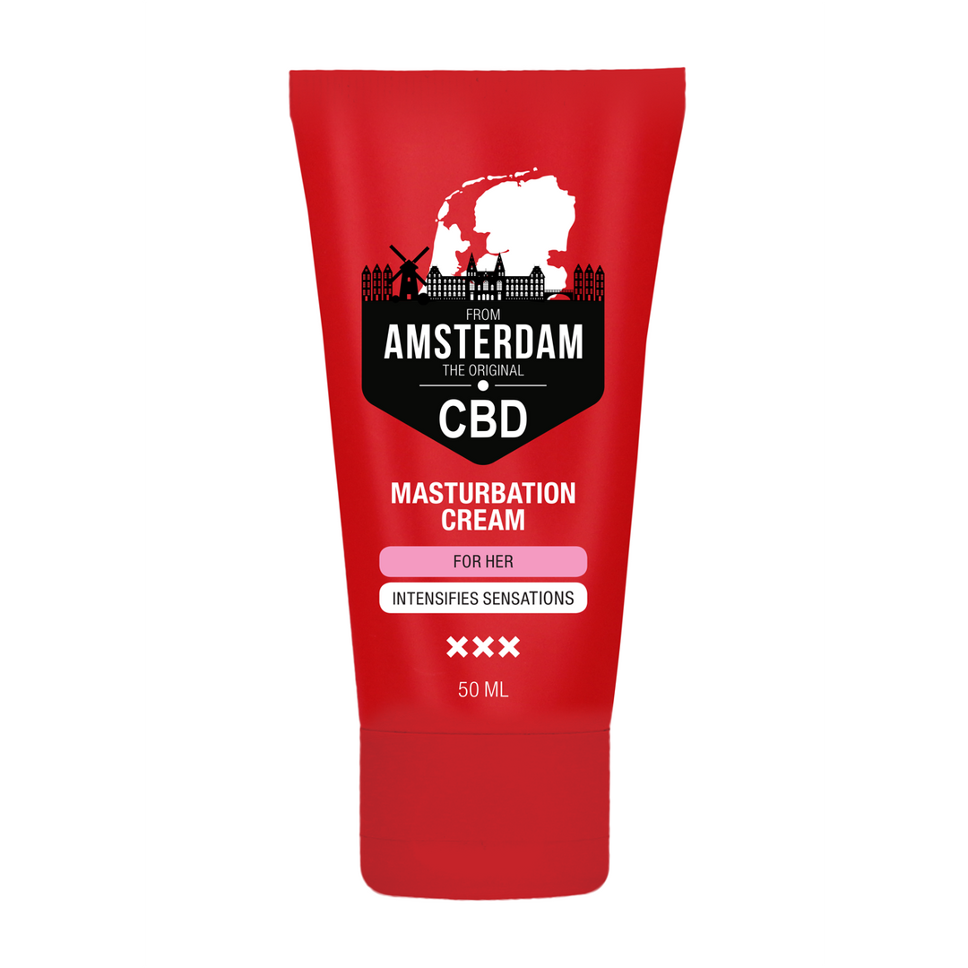 CBD original d'Amsterdam - Crème de masturbation pour elle - 50 ml