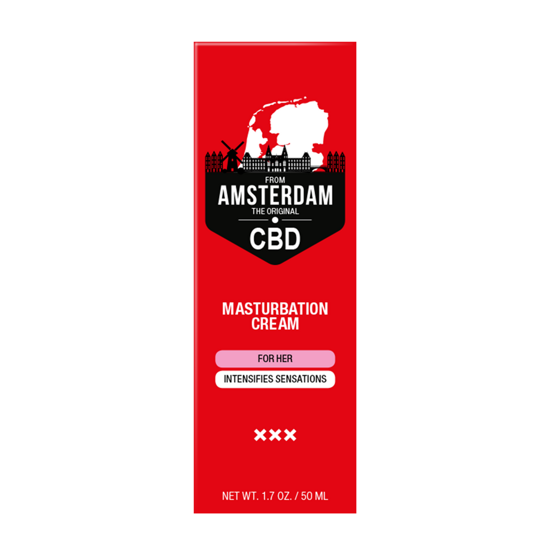 CBD original d'Amsterdam - Crème de masturbation pour elle - 50 ml