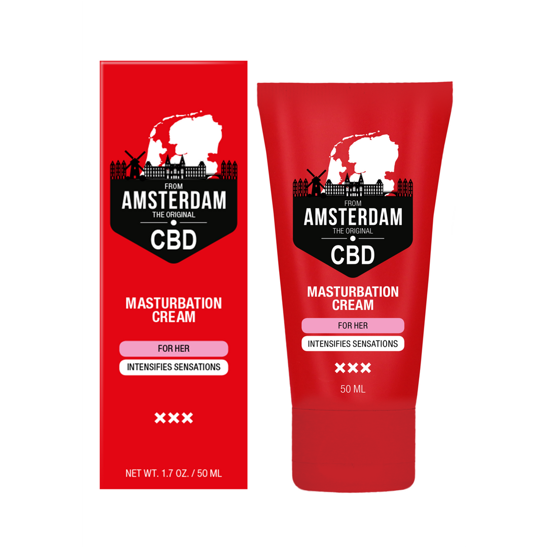 CBD original d'Amsterdam - Crème de masturbation pour elle - 50 ml