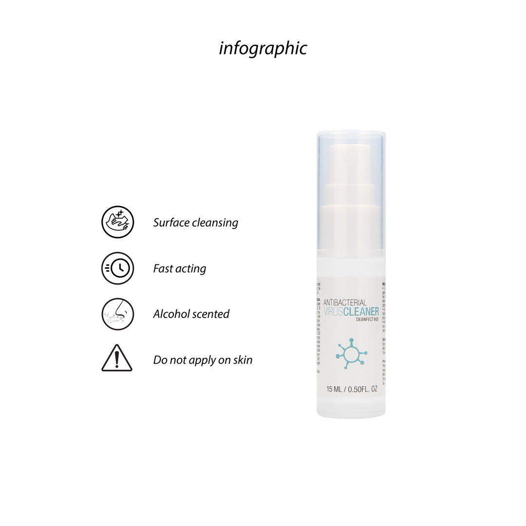 Virus Cleaner - 0.5 fl oz / 15 ml
