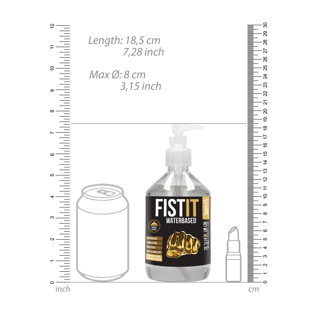 Lubrifiant à base d'eau - 17 fl oz / 500 ml