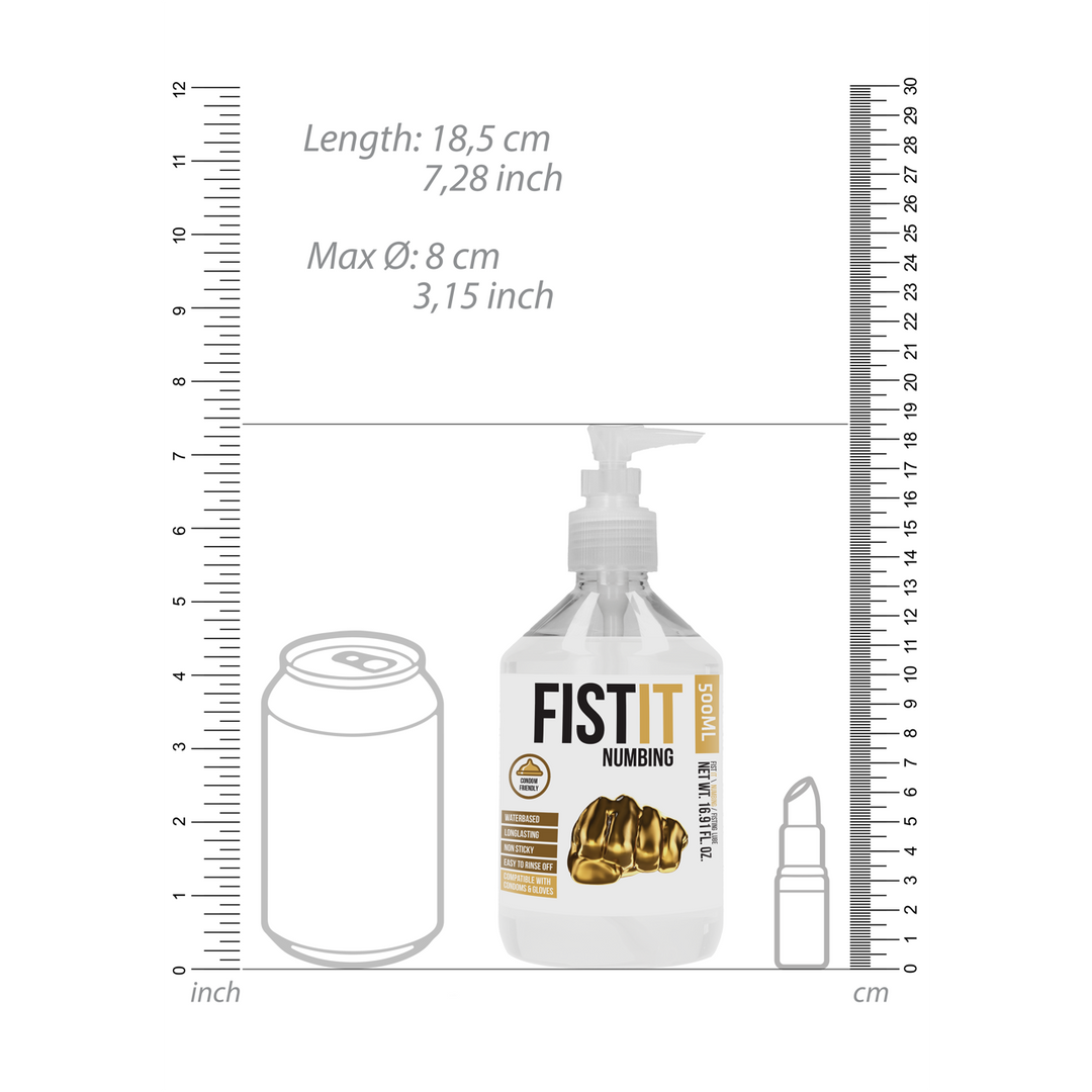 Lubrifiant anesthésiant - 17 fl oz / 500 ml