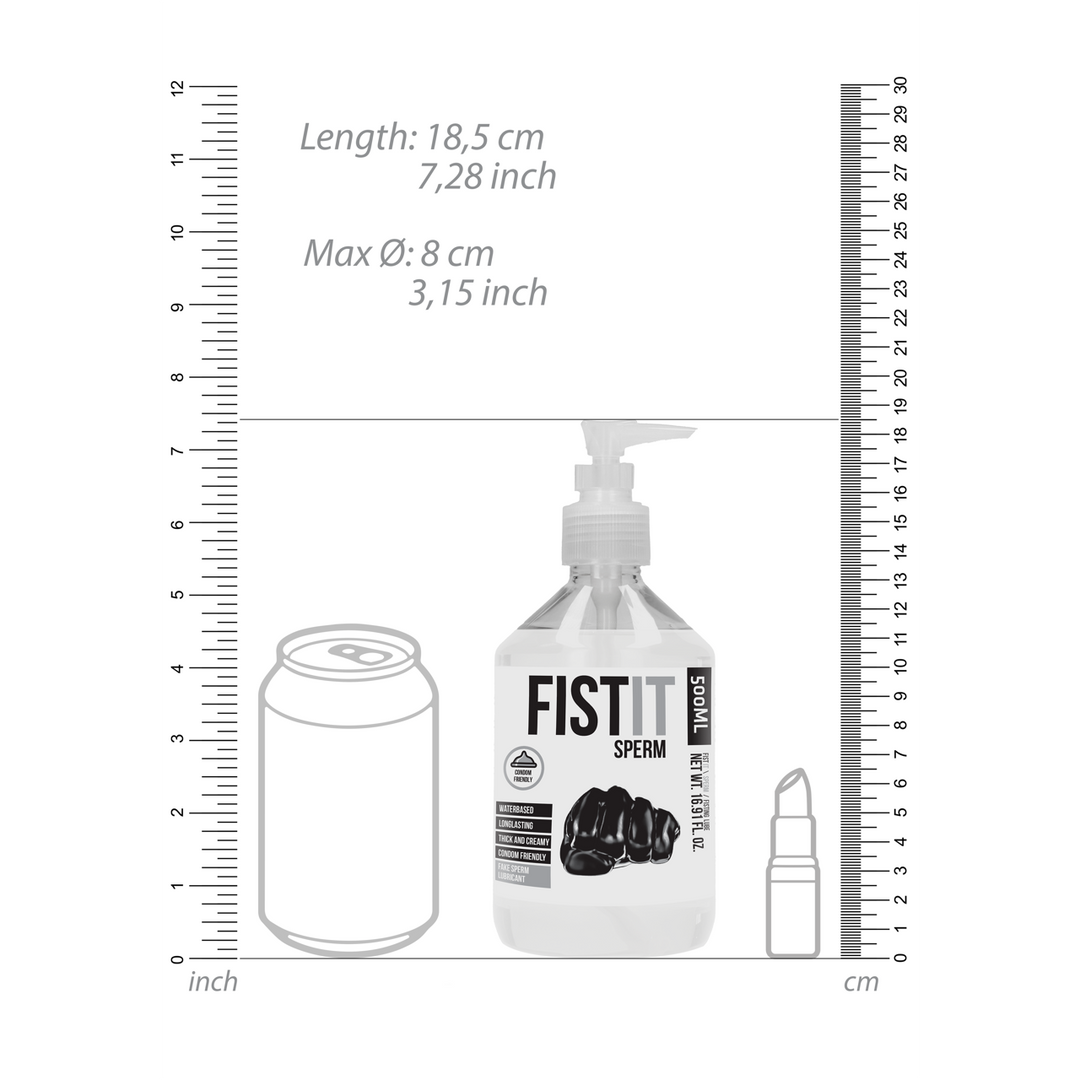 Lubrifiant Sperm - 17 fl oz / 500 ml