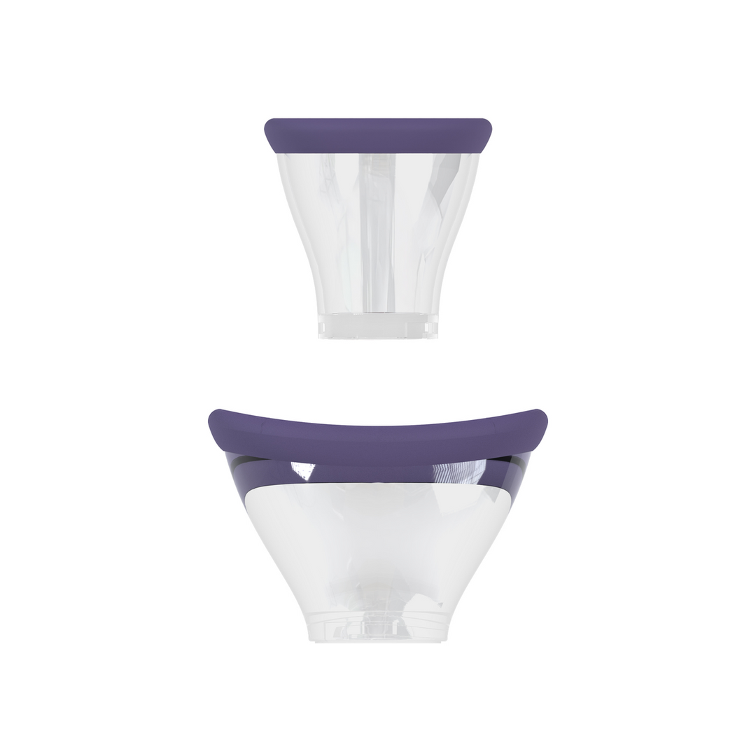 Exquisite - Rechargeable Vulva and Breast Pump - Purple