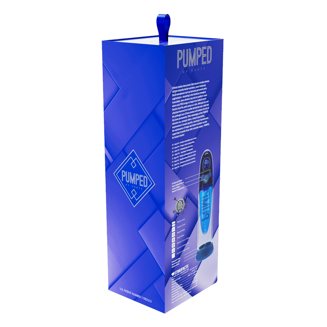 Aqua-Pro - Pompa sommersa automatica - con AI - Blu