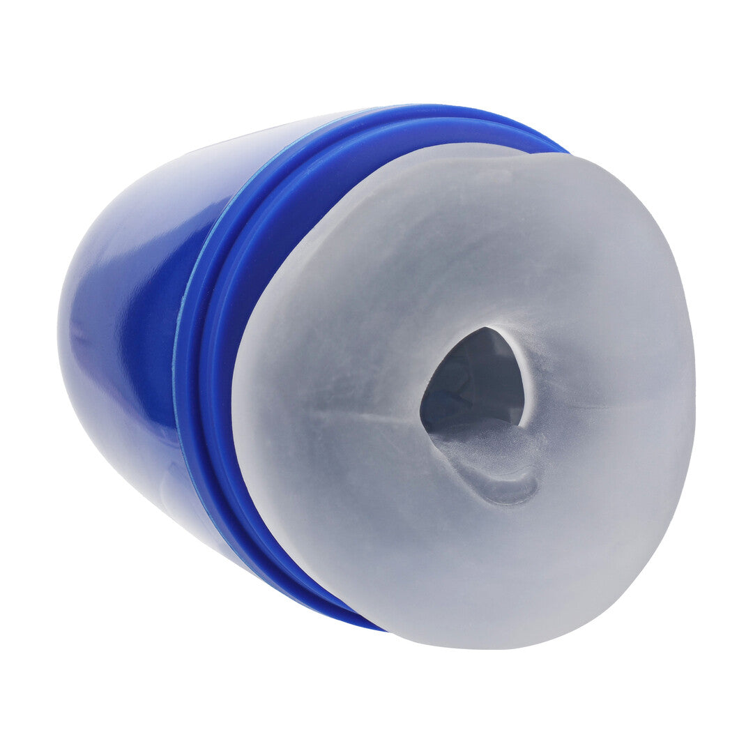 Pulsar - Pompe de masturbation à aspiration par pression négative et vibrations - Bleu métallique