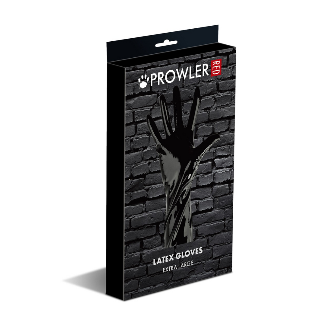 Gants en latex rouges Prowler, taille XL