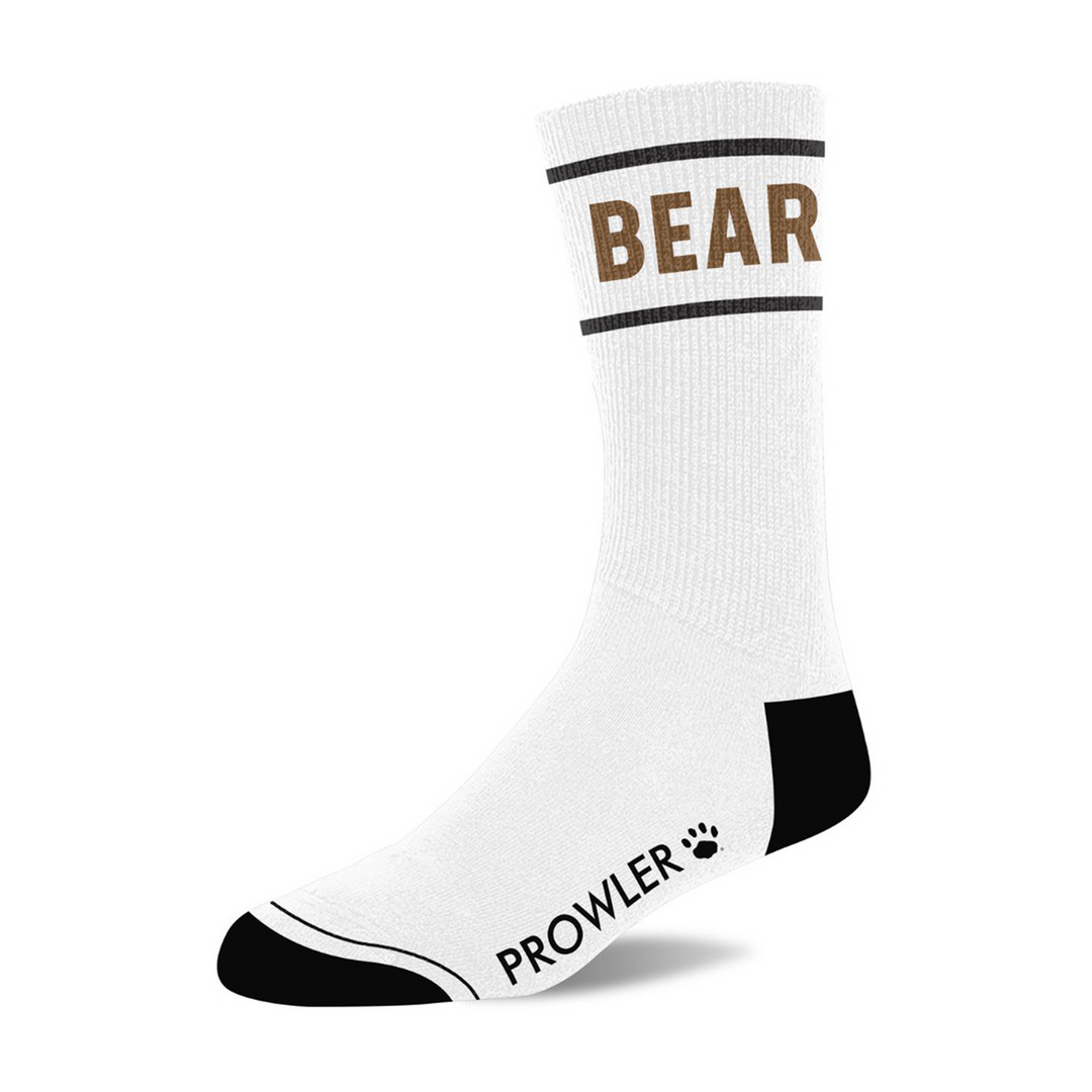 Chaussettes Ours - Blanc/Marron