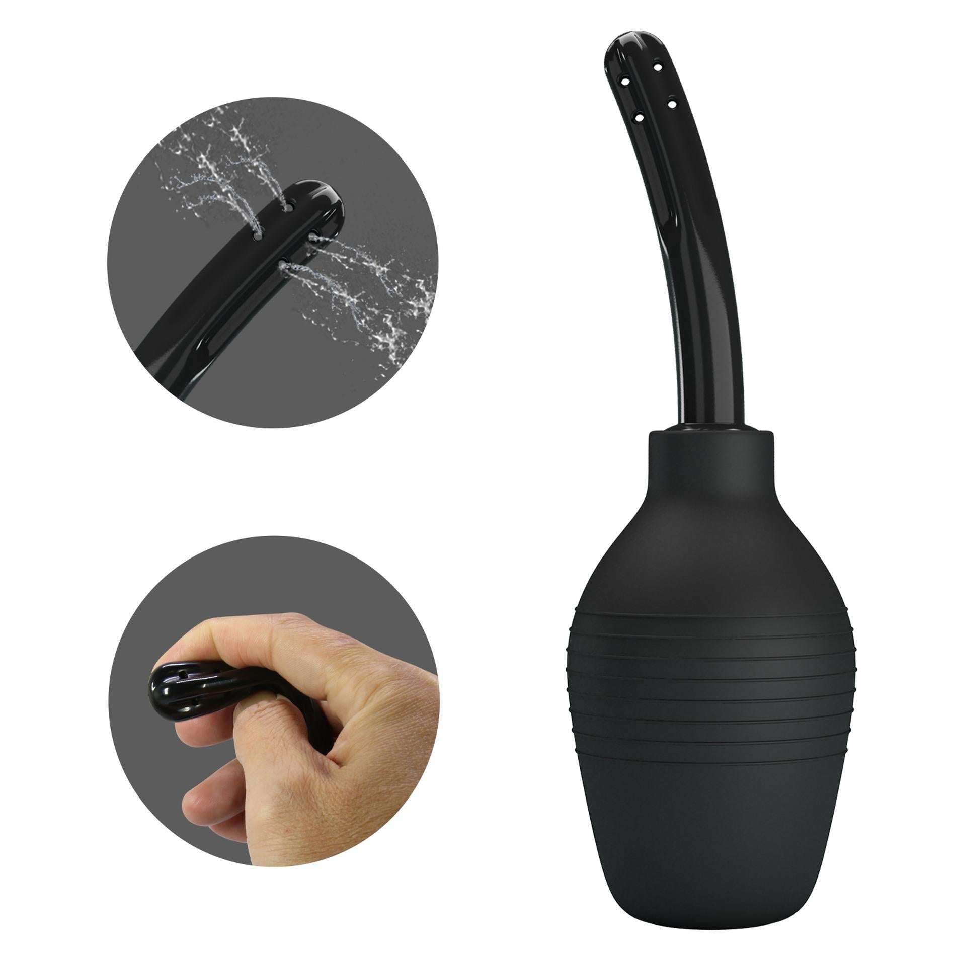 MR PLAY - DOUCHE ANALE NOIRE (310 ml)