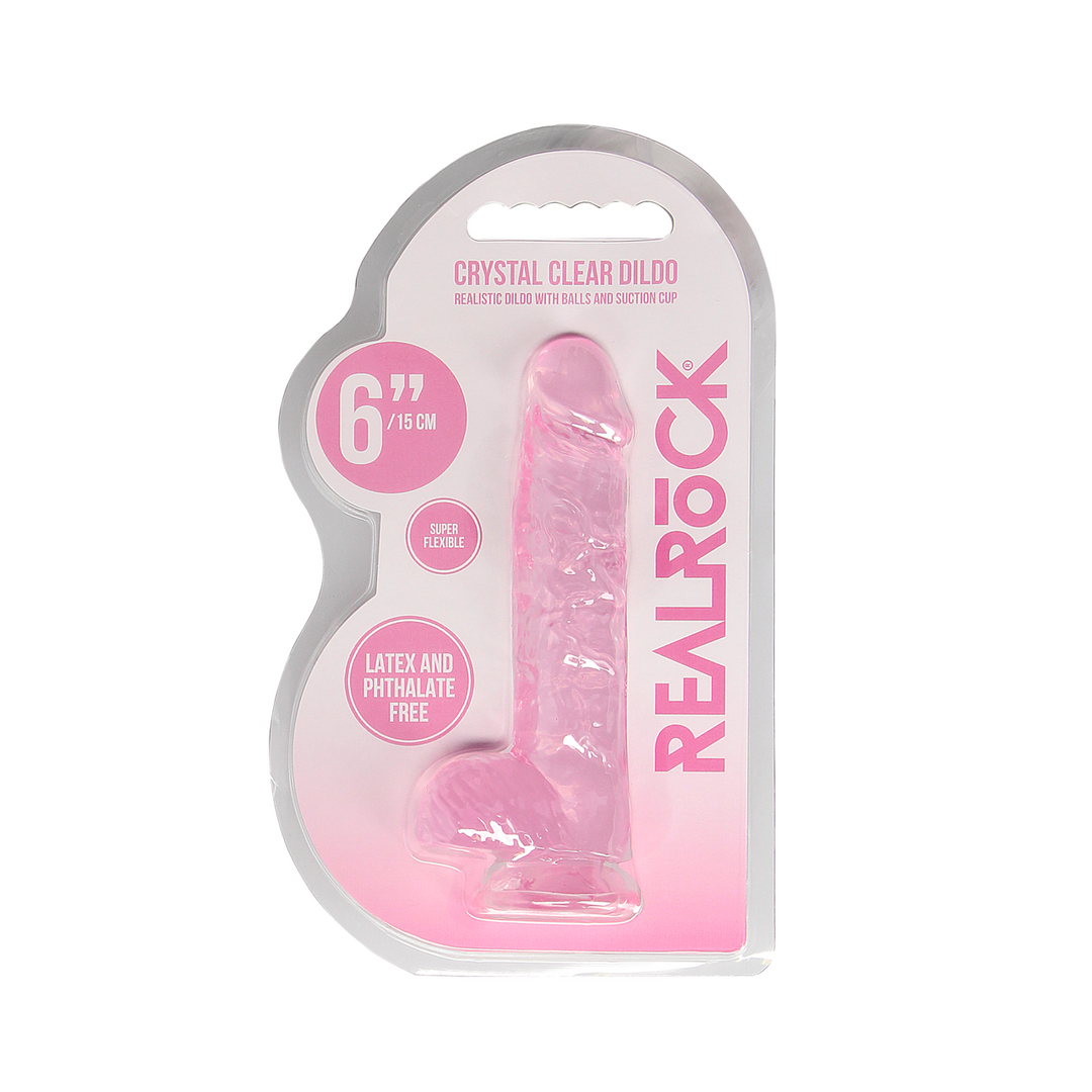Realistic Dildo with Balls - 15 cm