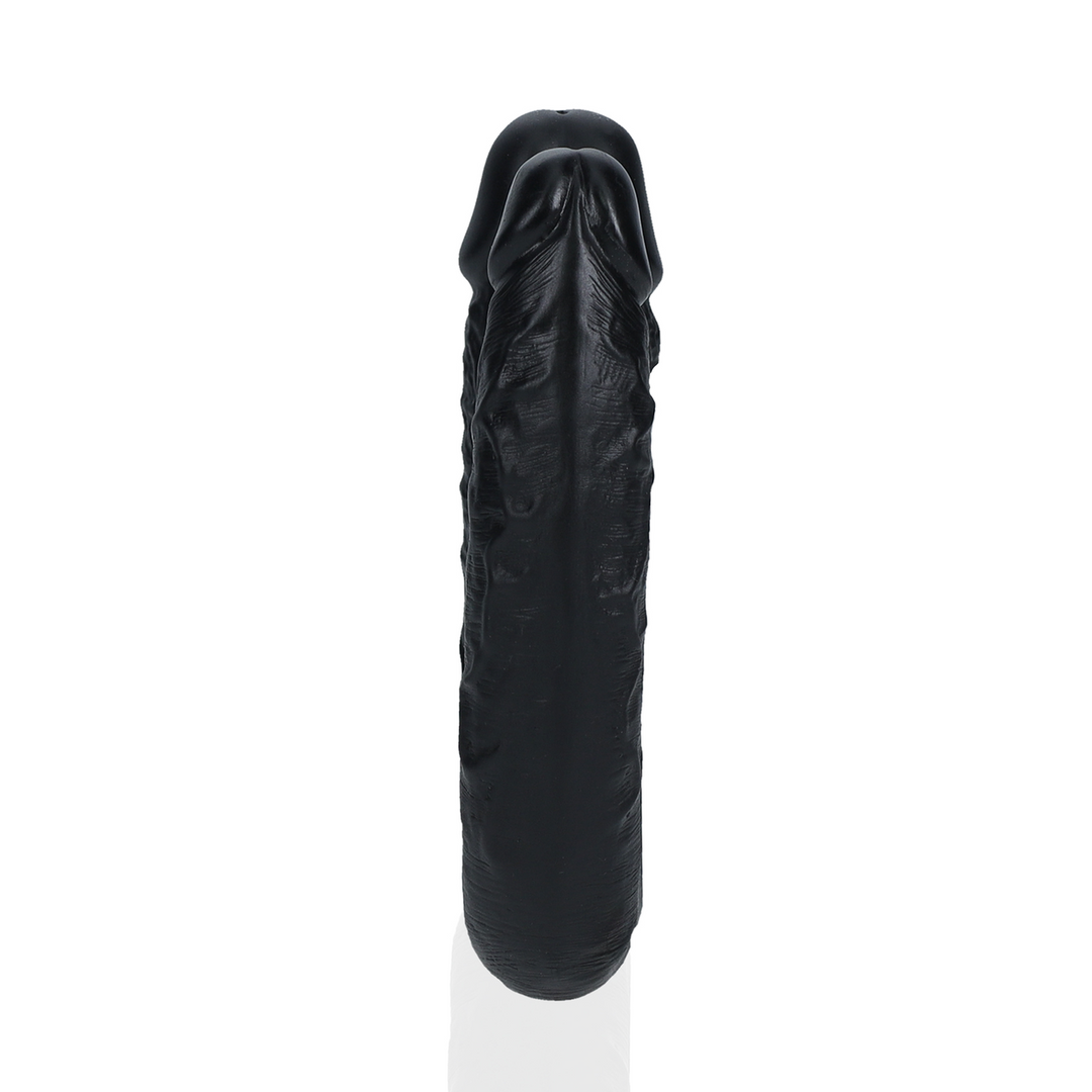 U Shaped Double Dildo 5 inch - Black