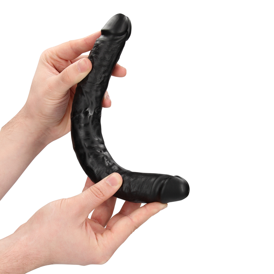 Slim Double Ended Dong 12 / 30.5 cm - Black