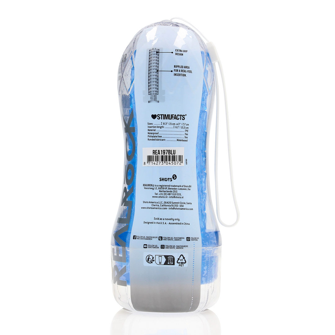 Easy Rider - Textured Masturbator - Blue