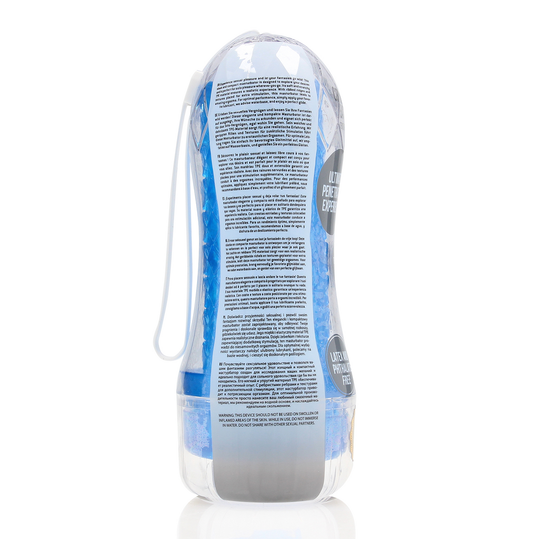 Easy Rider - Textured Masturbator - Blue