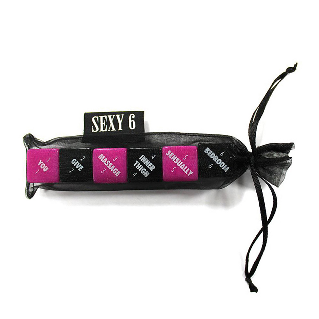 Dés 6 Sexy - Dés de préliminaires sexy