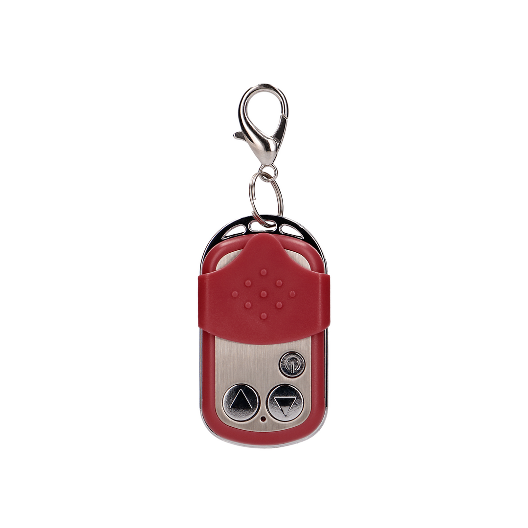 Œuf vibrant avec 10 vitesses et télécommande - L - Rouge