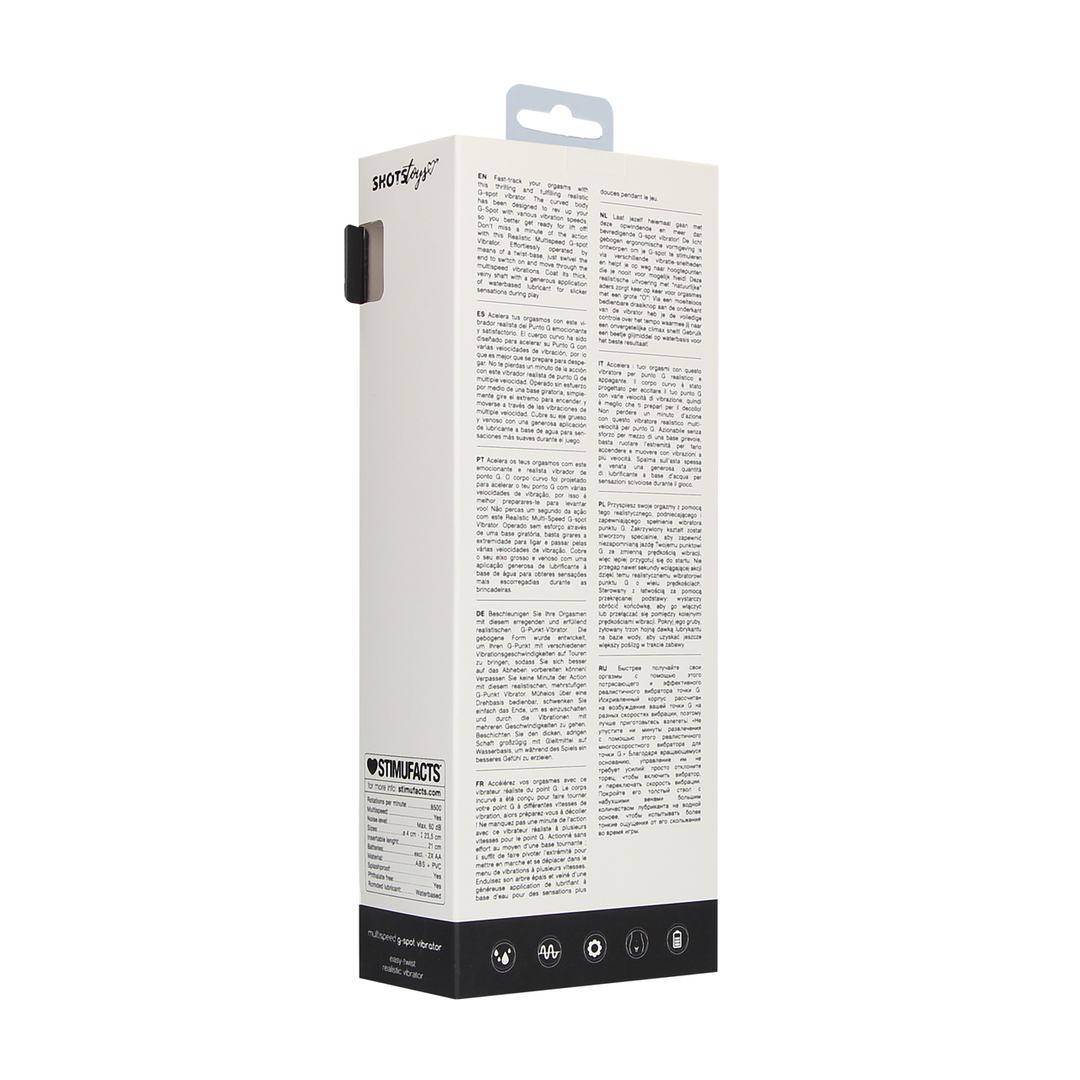 Vibromasseur point G multispeed