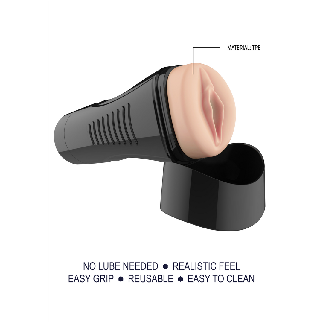 Masturbateur XL Vaginal Auto-Lubrifiant Easy Grip