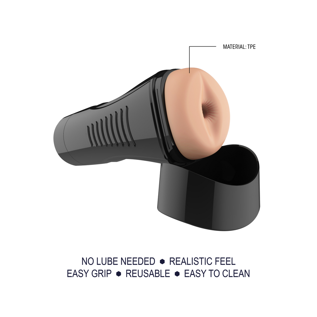Masturbateur Auto-Lubrifiant Easy Grip XL Anal