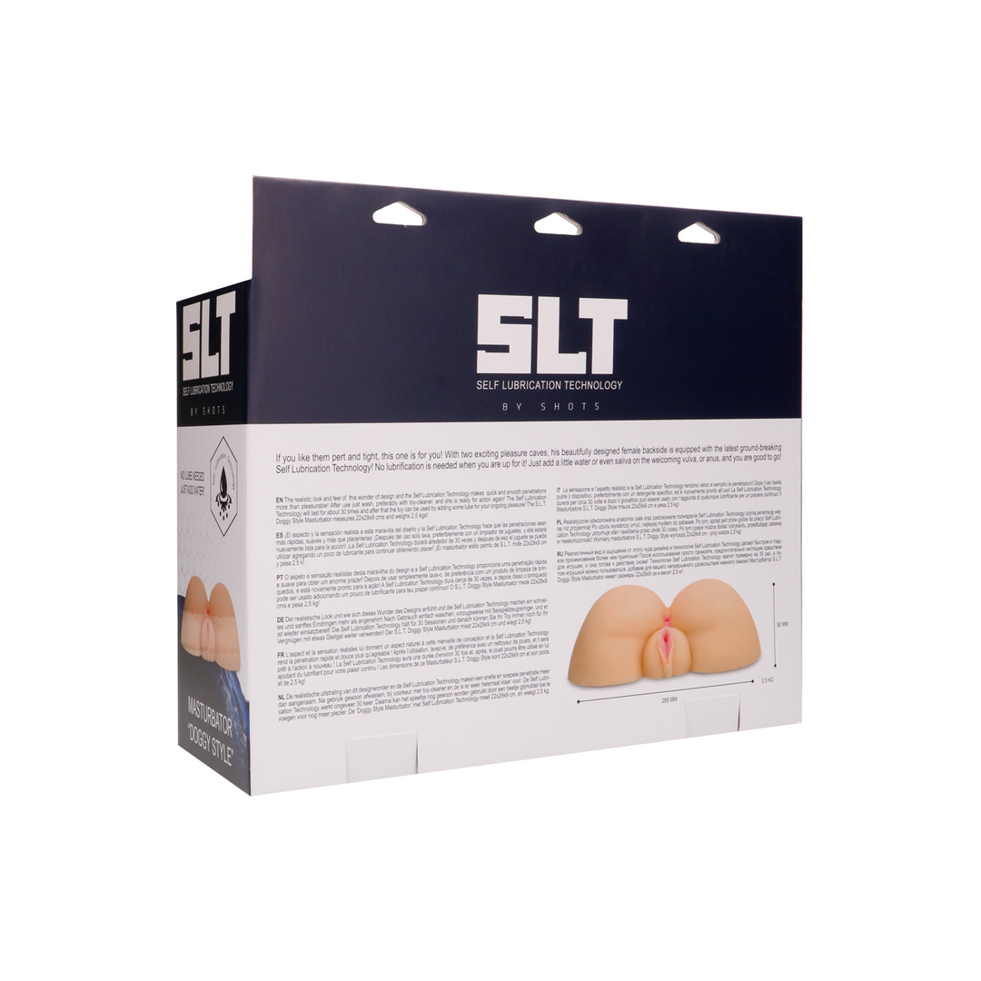 Masturbateur lubrifiant automatique pour femme en levrette