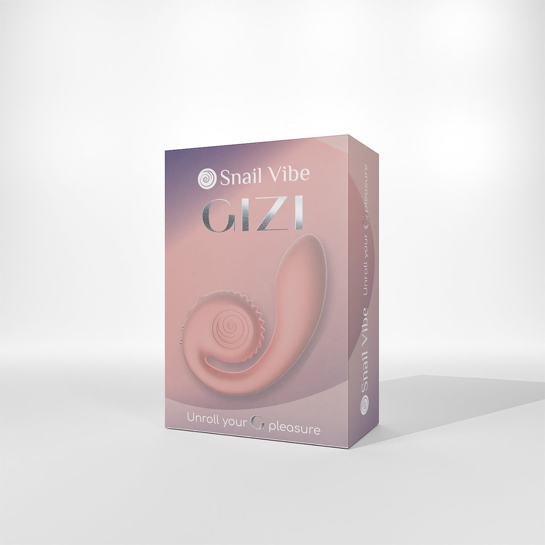 GIZI - Stimulateur double point G - Rose pêche