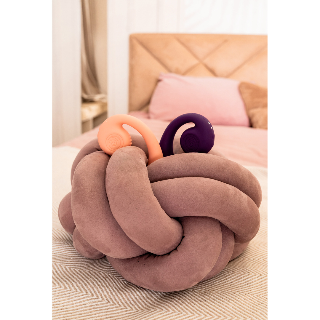 GIZI - Stimulateur double point G - Rose pêche