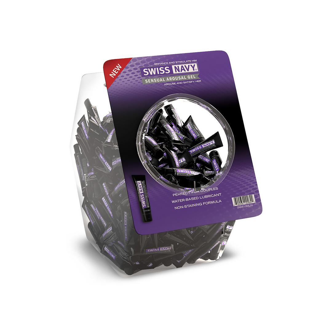 Lubrifiant d'excitation sensuelle - Boule de verre - 50 Pièces