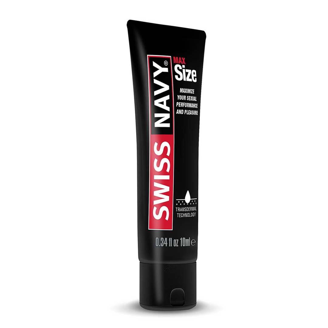 MAX Size - Crème pour l'amélioration masculine - 0,3 fl oz / 10 ml - Présentoir de 50 pièces