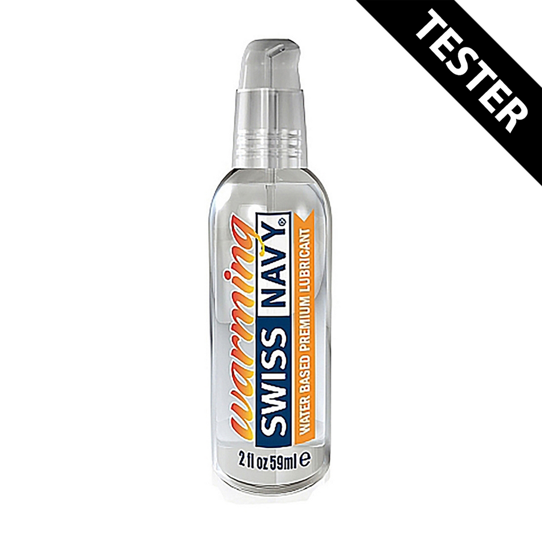 Chauffant - Lubrifiant Premium à Base d'Eau - 2 fl oz / 59 ml - TESTER