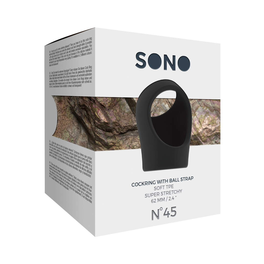 N°45 - Cockring avec sangle testiculaire