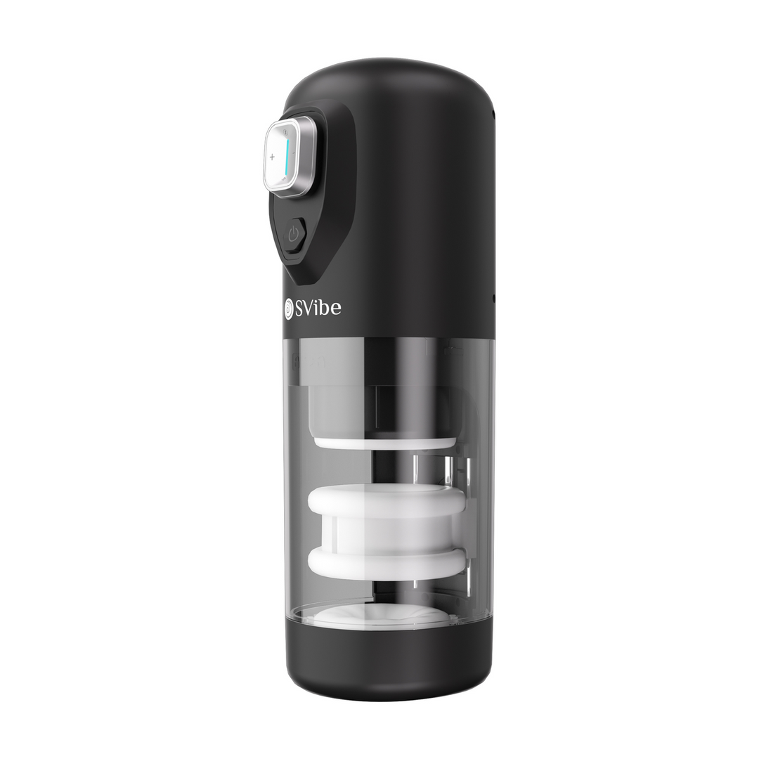 Ikon SPARK - Masturbateur Pénétrant et Rotatif - Transparent